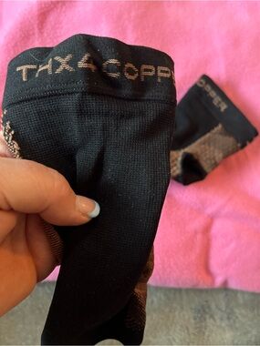 Men or women’s Black Compression Socks with Copper Infusion